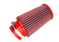 BMC Double Direct Induction Air Filter FBTW70-150P Universal Twin Air High Flow Washable Filter