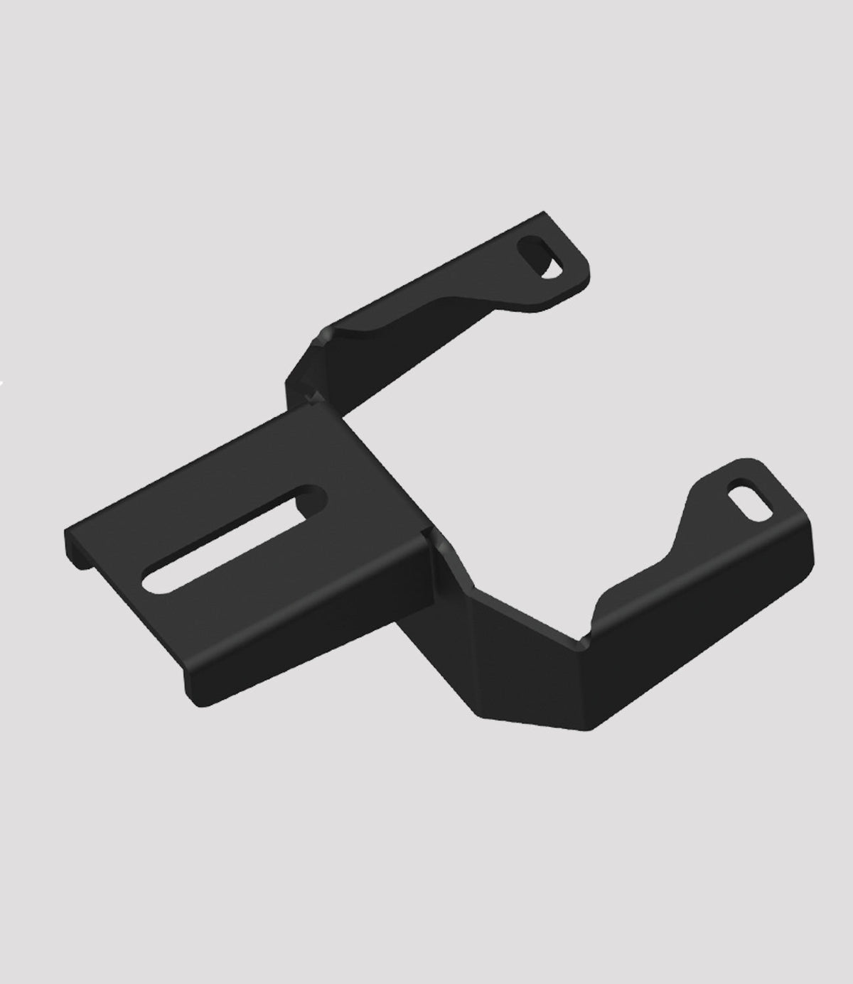 Mototorque Fog Light Mount for Royal Enfield Himalayan BS6 | 3mm Mild Steel Auxiliary Light Bracket | Black - View 3