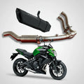 Barrel Rogue 2.0 Full System Exhaust for Kawasaki ER6n | 304 Stainless Steel Performance Exhaust