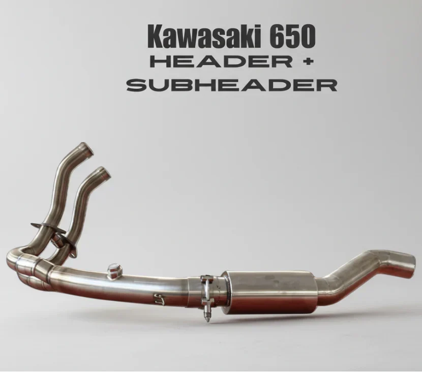 Barrel Rogue 2.0 Full System Exhaust for Kawasaki Versys 650 | 304 Stainless Steel Performance Exhaust - View 2