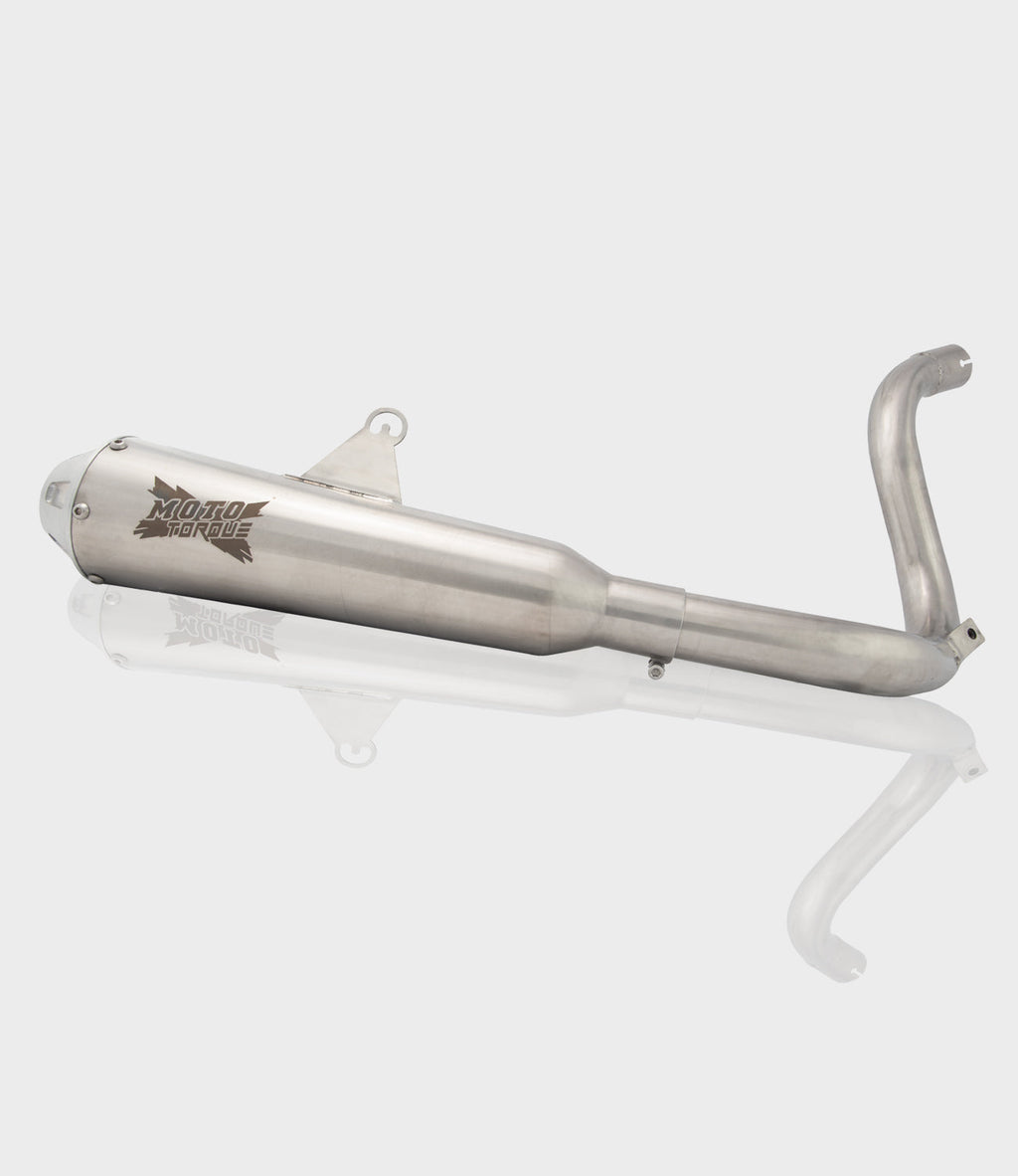 Mototorque Performance Exhaust System for KTM | Stainless Steel Slip-On Semi Full Exhaust with DB Killer | Lightweight Racing