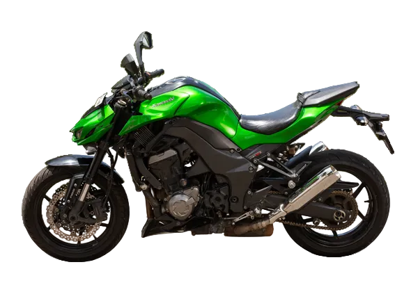 Kawasaki Z1000 Slip-On Performance Exhaust | Silver Stallion | +3 BHP Power Boost | Silver / Black Matte / Brushed - View 3