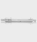 Moto Torque Replica Chrome Exhaust for Royal Enfield Classic 350/500 BS4 | Performance Exhaust with Bass Sound