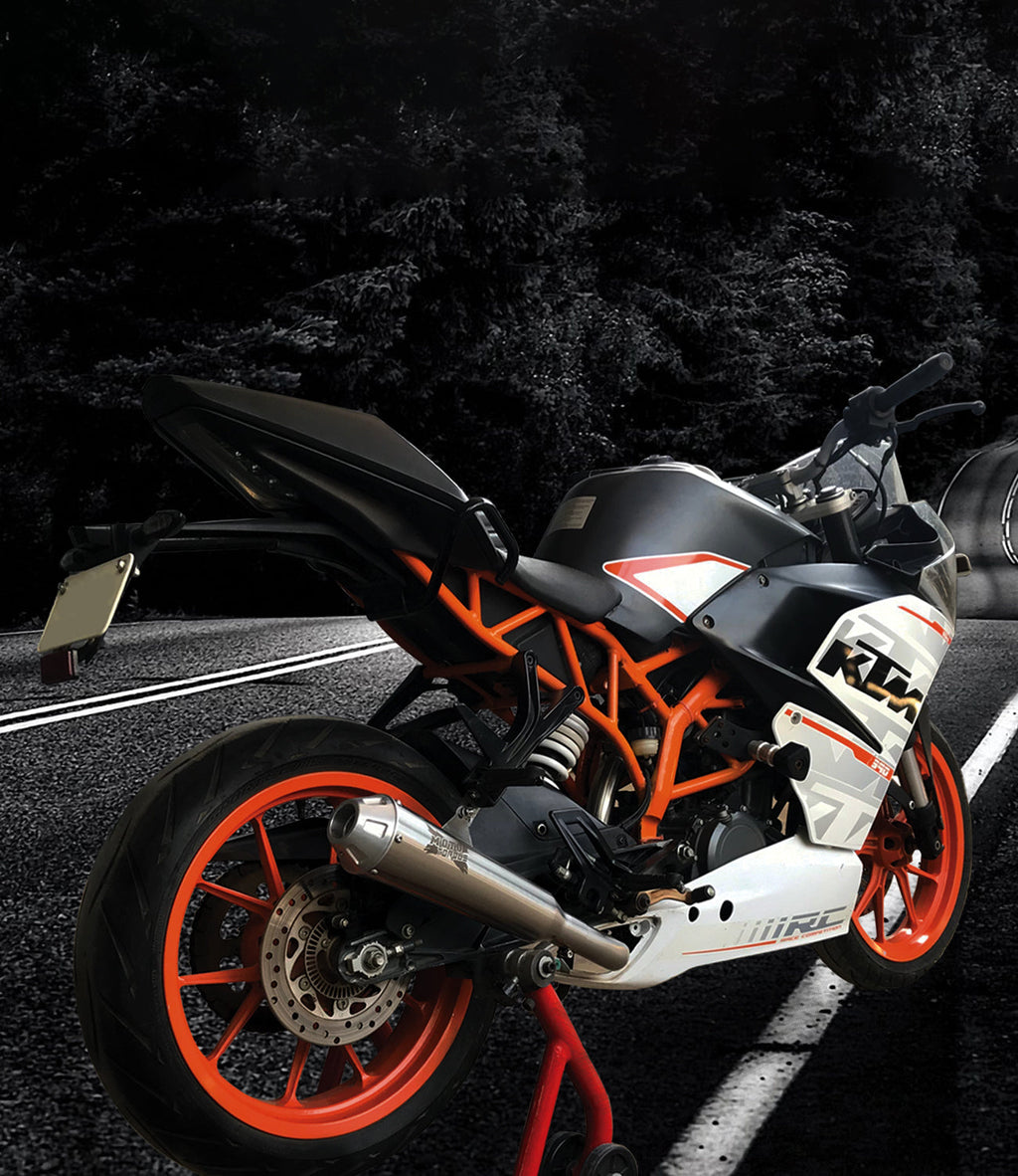 Mototorque KTM Performance Exhaust System | SS304 Semi Full Exhaust with DB Killer | Lightweight Racing Exhaust Upgrade