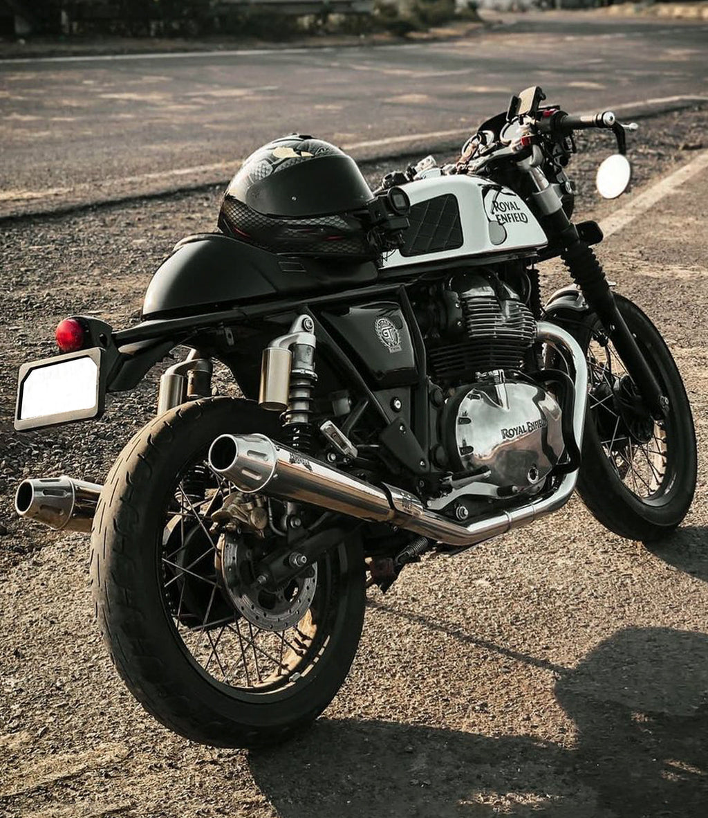 Moto Torque BOLT Performance Exhaust for Royal Enfield Interceptor 650 / Continental GT 650 | Stainless Steel Slip-On Exhaust