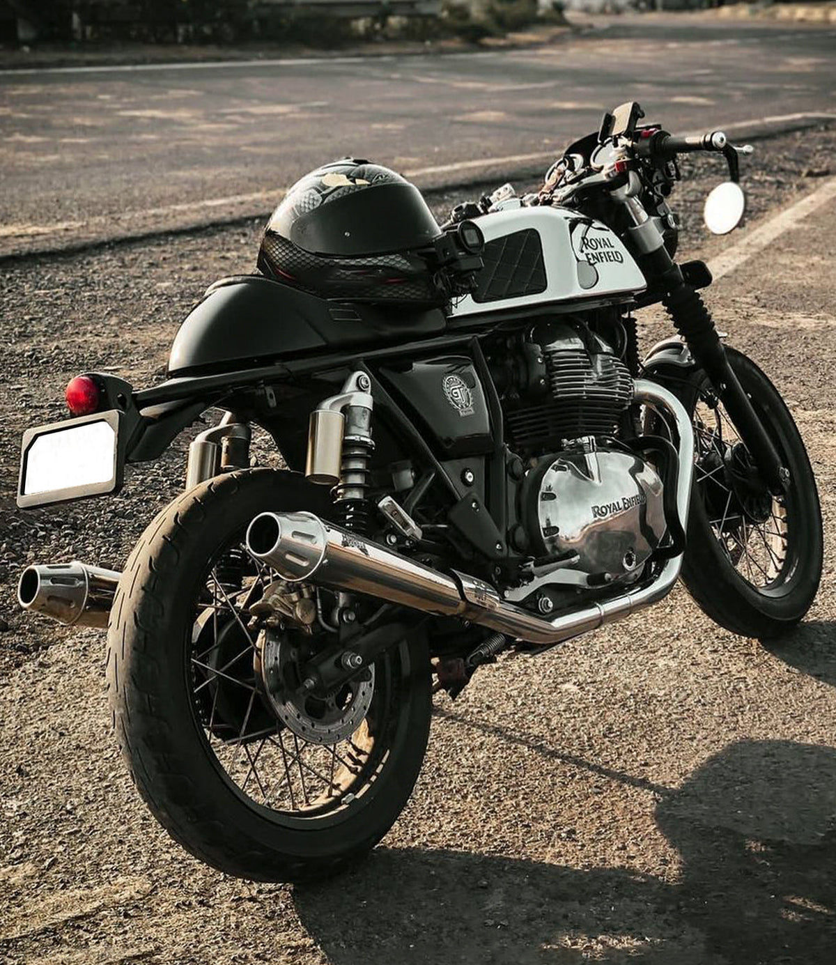 Moto Torque BOLT Performance Exhaust for Royal Enfield Interceptor 650 / Continental GT 650 | Stainless Steel Slip-On Exhaust