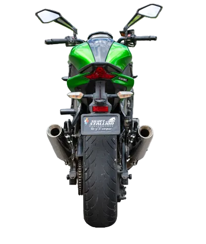Kawasaki Z1000 Slip-On Performance Exhaust | Silver Stallion | +3 BHP Power Boost | Silver / Black Matte / Brushed