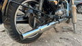 KP Racing System INDORI Exhaust for Royal Enfield Bullet 350, Classic 350, Thunderbird 350 & Electra 350 | SS304 Stainless