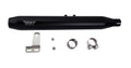 Motowings Performance Type I Short Barrel Exhaust Black | Royal Enfield Classic 350/500 BS3 BS4 BS6 | Stainless Steel 304