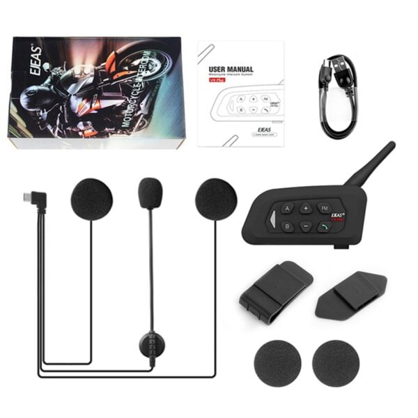 EJEAS V4 Plus Motorcycle Bluetooth Intercom - View 2