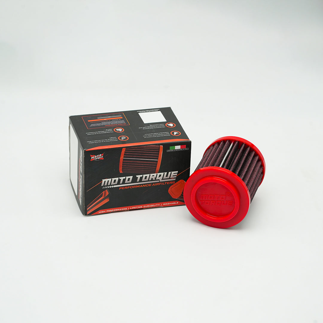 Moto Torque Performance Air Filter for Royal Enfield Classic 350 Reborn / Hunter 350 / Meteor 350 | High Flow Reusable Air