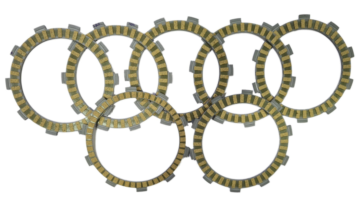 High Quality Paper Based Clutch Plates Suitable For Honda Cbr400 Set Of 6 Clutch Plates &Amp; 1 Friction