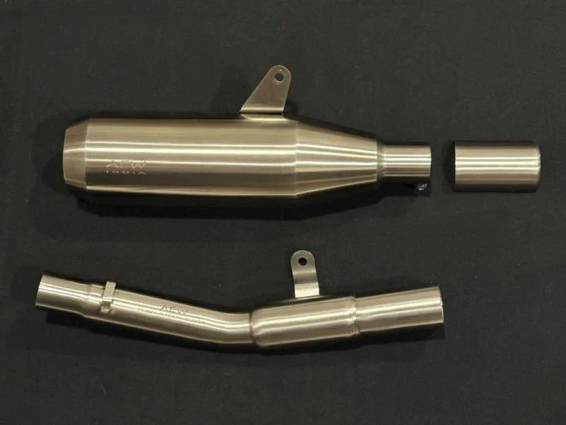 AEW EDGE Exhaust for Triumph Speed 400 / Scrambler 400X | Performance Silencer | AEW 89207 - View 3