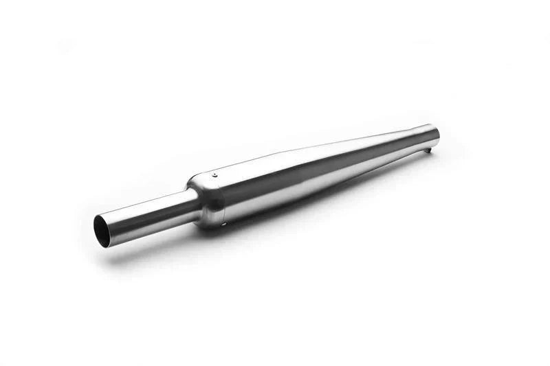 AEW Goldstar Exhaust Silencer for Royal Enfield Motorcycles | Mild Steel Chrome & Stainless Steel Matt Polish | AEW