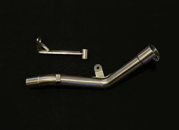 AEW Mid Pipe with Centre Stand Bracket for Royal Enfield Himalayan 450 & Guerrilla 450 | Performance Exhaust Mid Pipe | AEW
