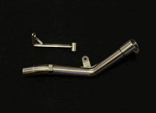 AEW Mid Pipe with Centre Stand Bracket for Royal Enfield Himalayan 450 & Guerrilla 450 | Performance Exhaust Mid Pipe | AEW