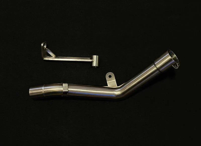 AEW Mid Pipe with Centre Stand Bracket for Royal Enfield Guerrilla 450 | Performance Exhaust Mid Pipe | AEW