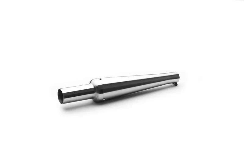 AEW Monster Exhaust Silencer for Royal Enfield Motorcycles | Mild Steel Chrome, Heat Resistant Black Chrome & Stainless Steel