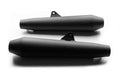 AEW TE 102 Megaphone Performance Exhaust for Interceptor 650 / Continental GT 650 | Black, Stainless Steel & Mirror Polish