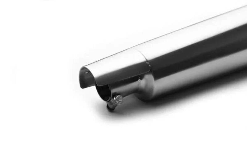 AEW TE 103 Megaphone Performance Exhaust for Interceptor 650 / Continental GT 650 | Black & Stainless Steel Variants - View