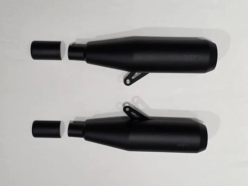 AEW TE104 Edge Performance Exhaust for Royal Enfield Interceptor 650 / Continental GT 650 | Stainless Steel Variants