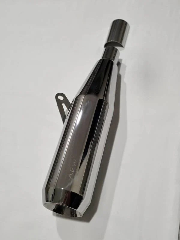 AEW TE104 Edge Performance Exhaust for Royal Enfield Interceptor 650 / Continental GT 650 | Stainless Steel Variants - View 6