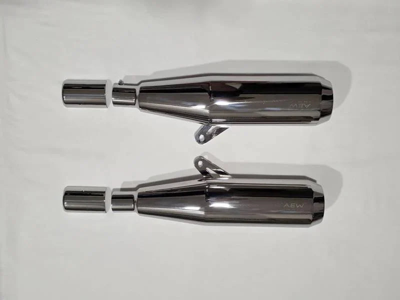 AEW TE104 Edge Performance Exhaust for Royal Enfield Interceptor 650 / Continental GT 650 | Stainless Steel Variants - View 7