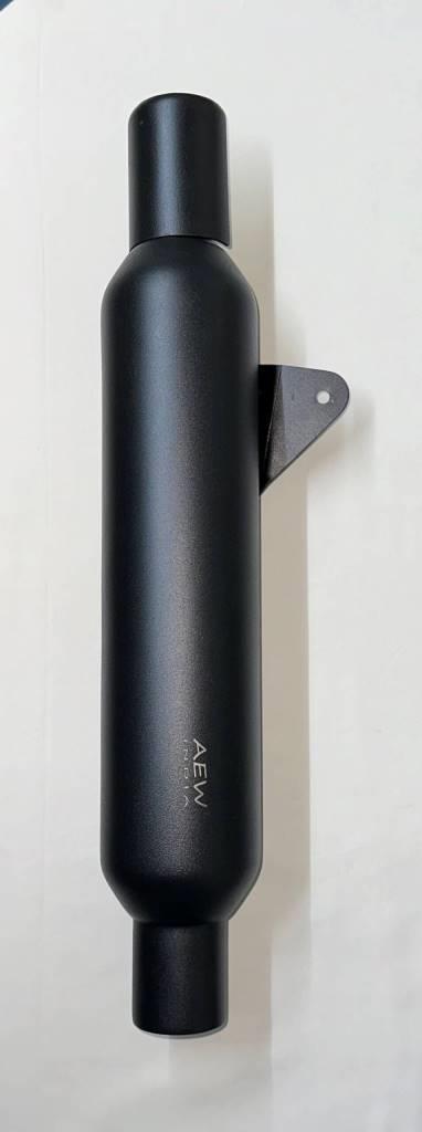 AEW TE203 Performance Exhaust for Royal Enfield Shotgun 650 Heat Resistant Black (88122E) | Stainless Steel Slip-On Silencer