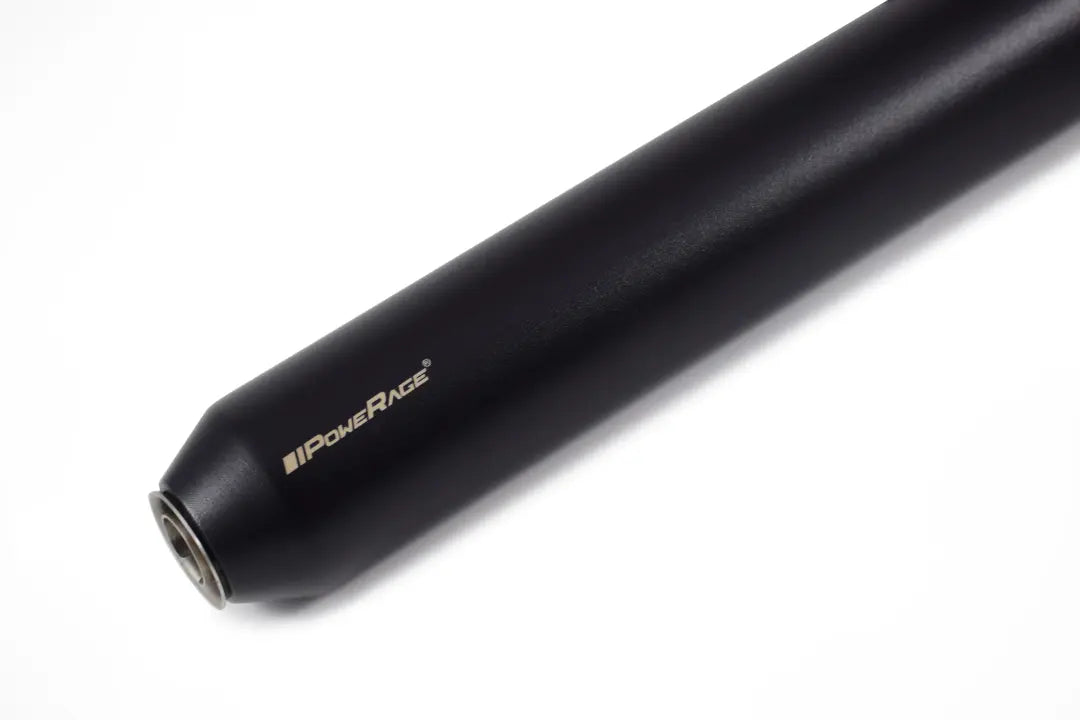 Powerage Slip-On Exhaust for Royal Enfield 350 / 500 – Black Long Type Performance Exhaust - View 3