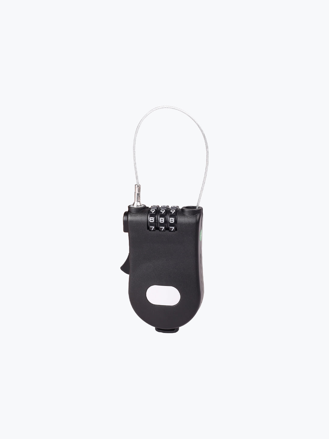 Cjsj 3 Digit Number Lock Black