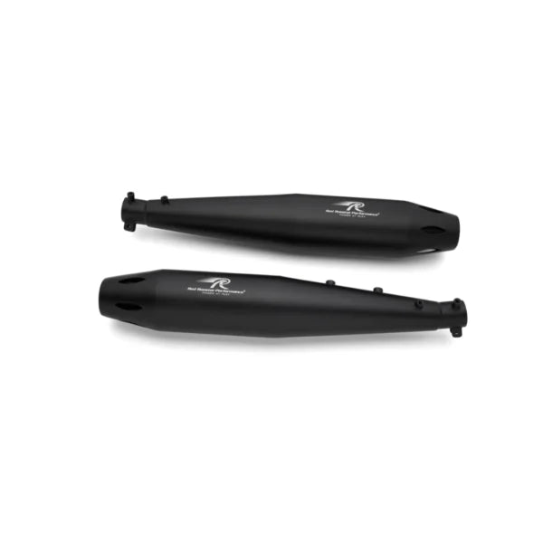 Red Rooster Performance Atlas Pro Exhaust for Royal Enfield Classic 650 – Performance Slip-On (Polish / Matte / Black) - View