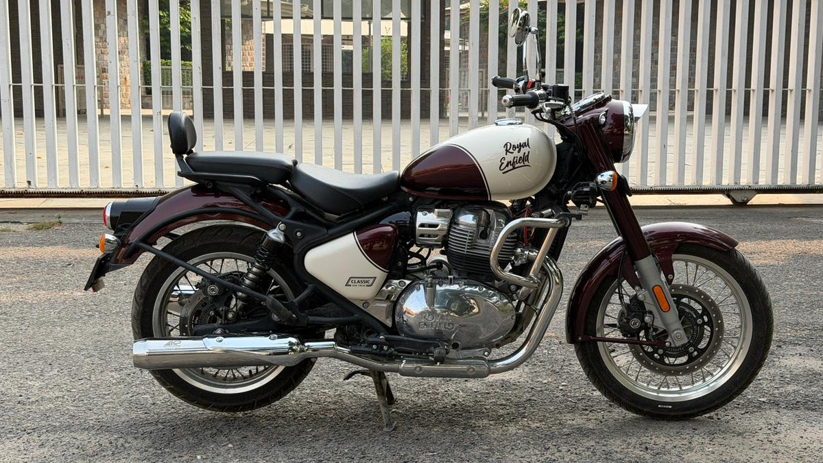 KP Racing System BASSMASTER Stage-2 Combo Exhaust for Royal Enfield Classic 650 | Dyno Tested High Performance Free Flow