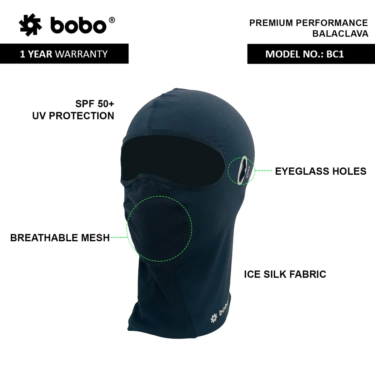 BOBO BC1 Balaclava - View 2