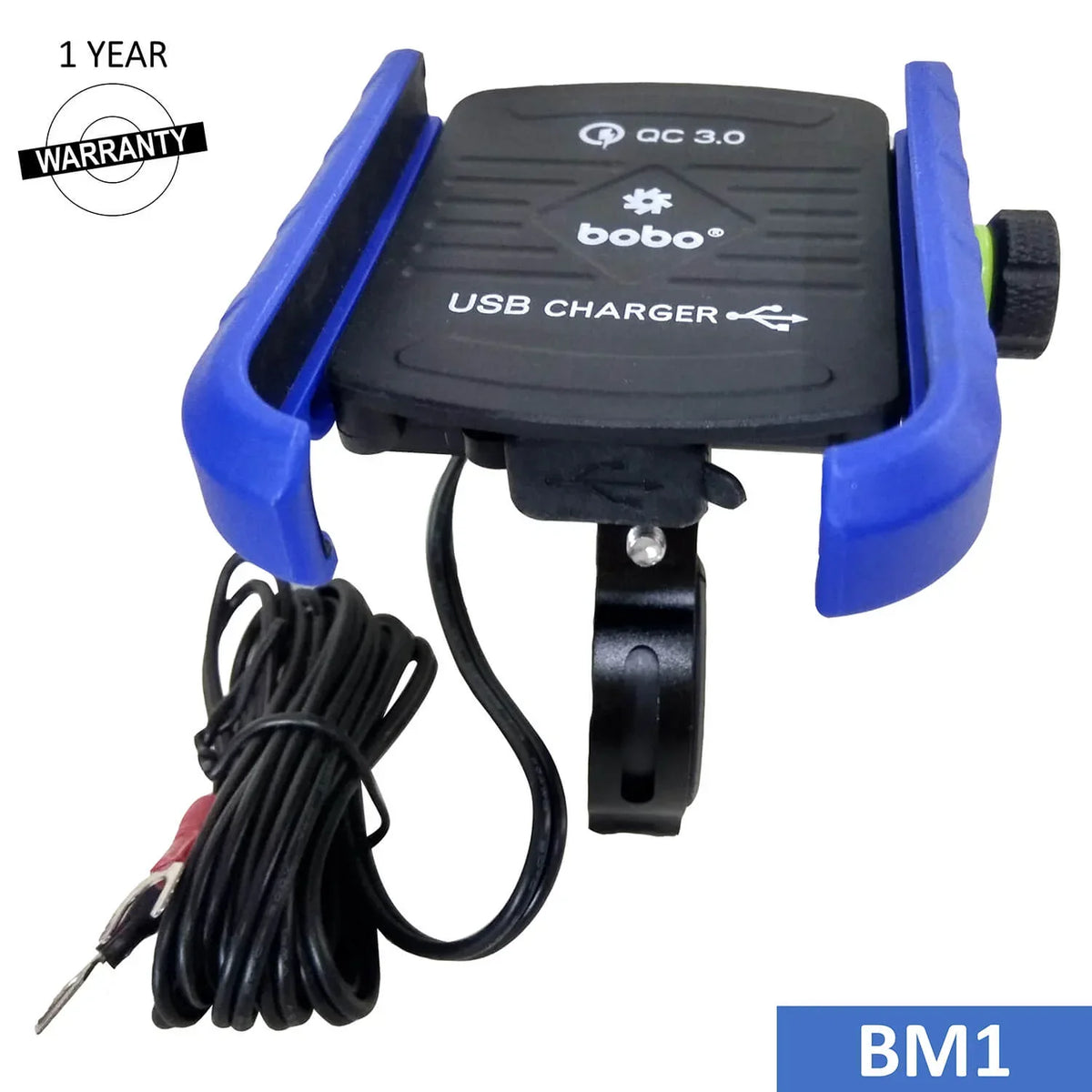 BOBO BM1 Bike Phone Mount with USB 3.0 Fast charger - View 3