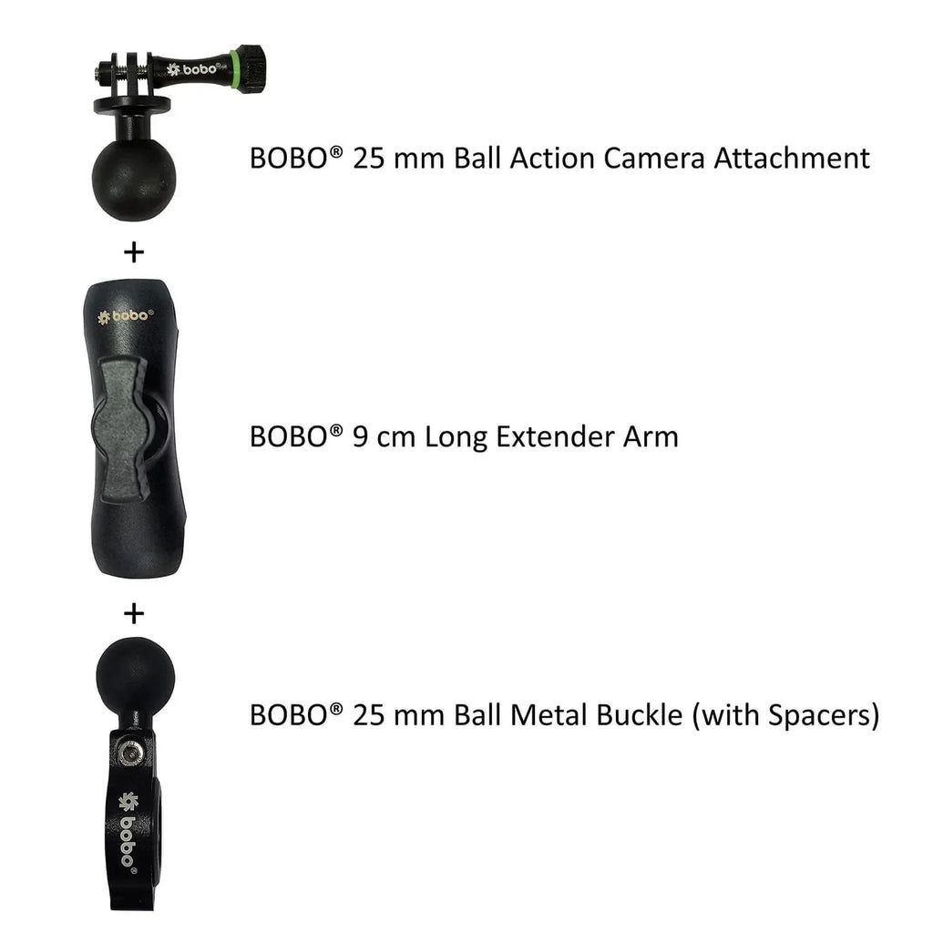 BOBO BM9 Action Camera Bike Mount Combo - View 3