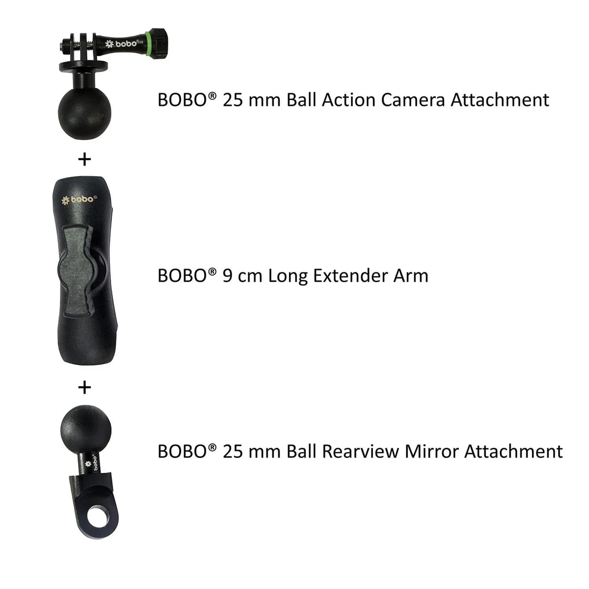 BOBO BM9 Action Camera Bike Mount Combo - View 2