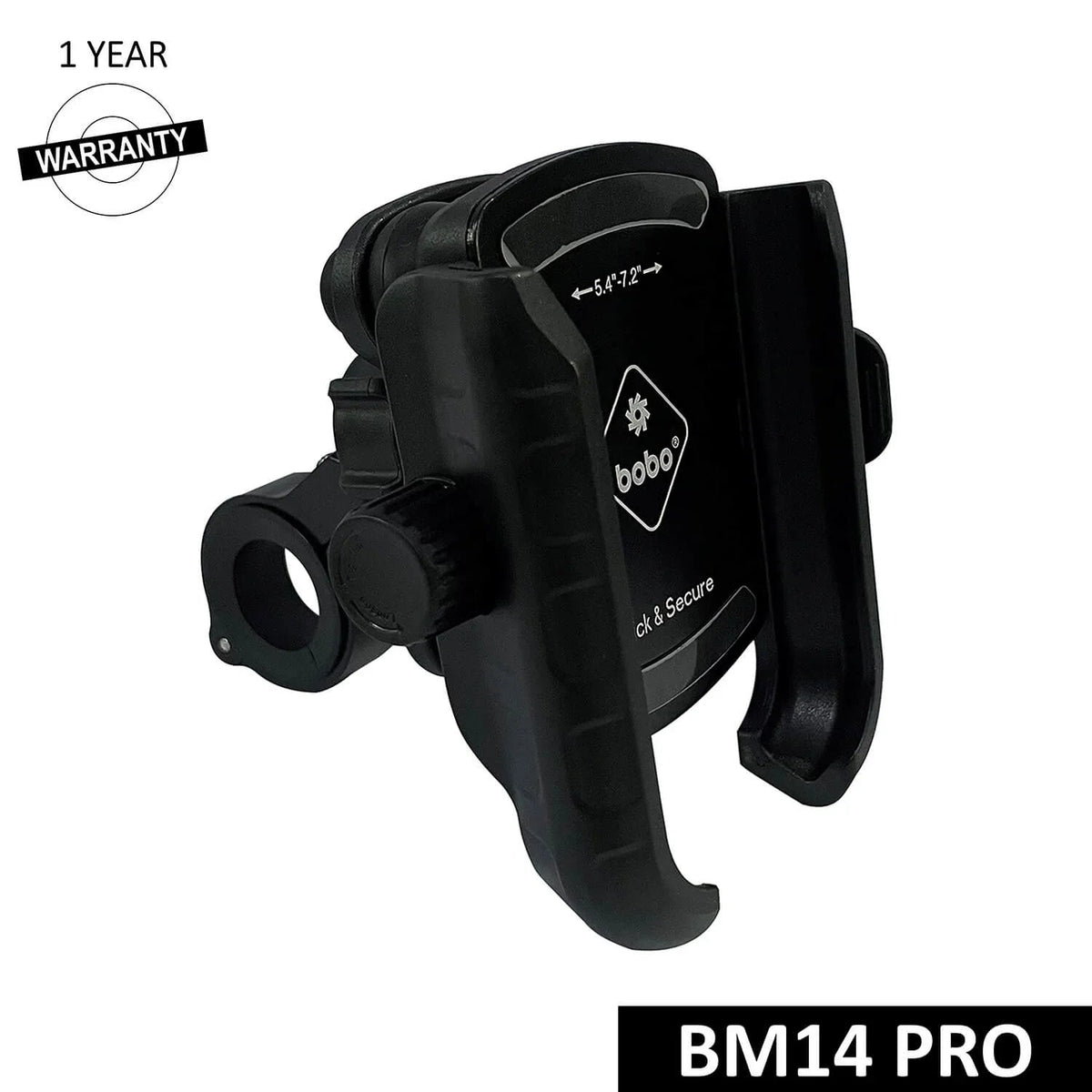 BOBO BM14 Pro X Anti-Vibration Bike Phone Holder with Quick Release