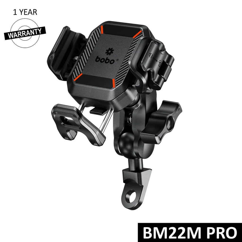 BOBO BM22H/M PRO Anti-Theft Bike Phone Holder with Anti-Vibration and Quick Release - View 2