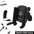 BOBO BM24 PRO PLUS Quick Release Bike Phone Holder with 36W USB-C Charger