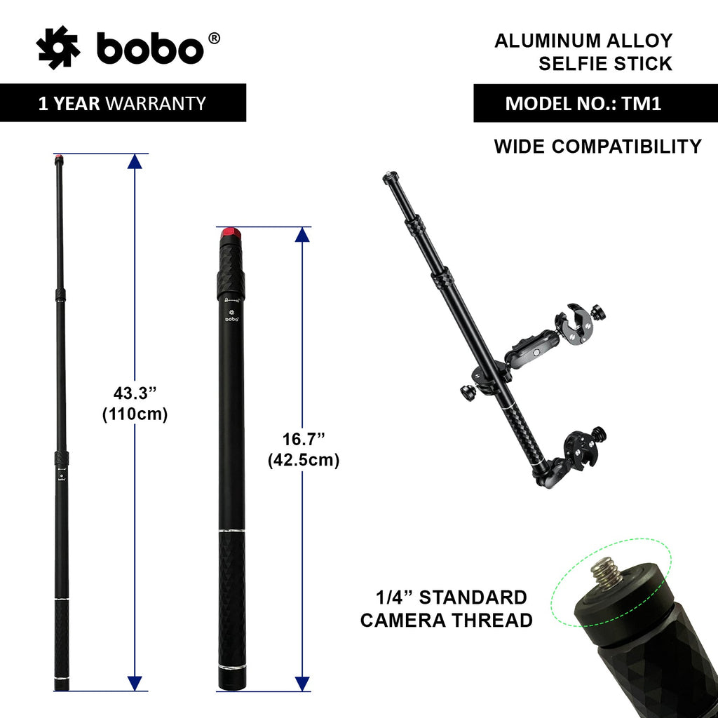 BOBO TM1 Monopod - View 2