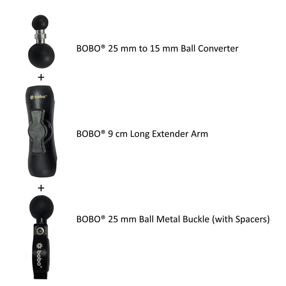 BOBO Bike Mount Extender Combo - View 3