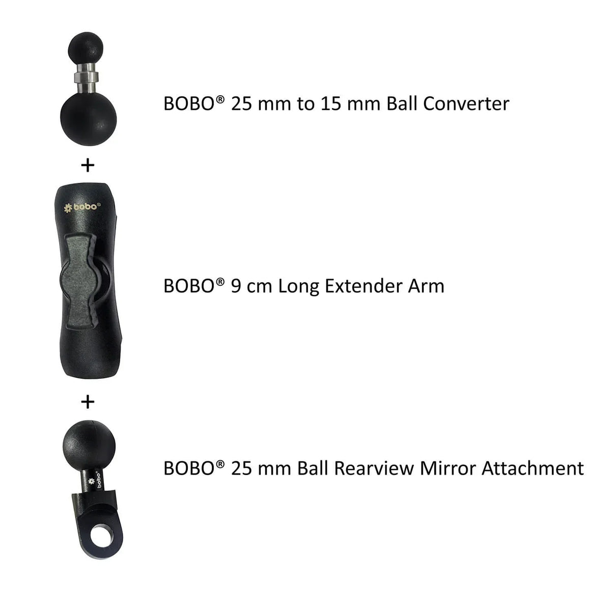 BOBO Bike Mount Extender Combo - View 4