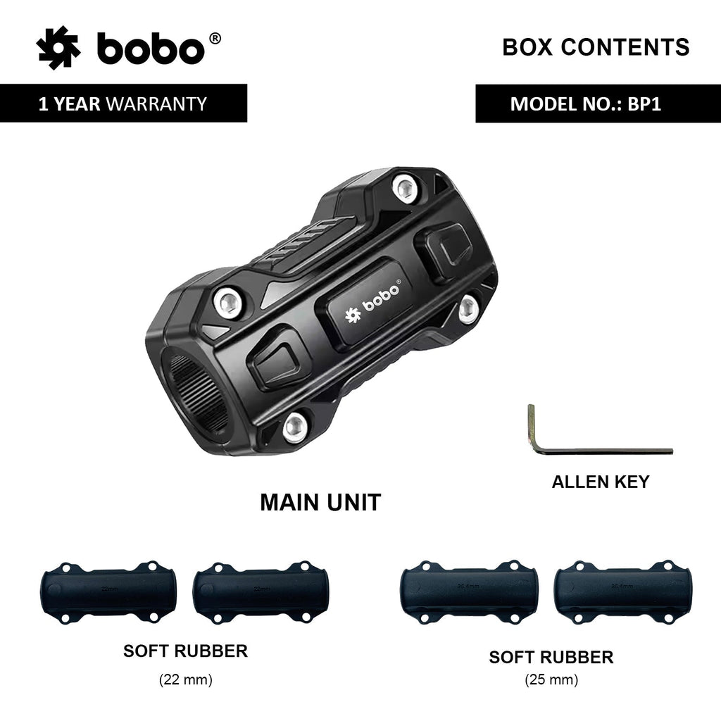 BOBO BP1 Bike Frame Protector with Rubber Pads - View 2