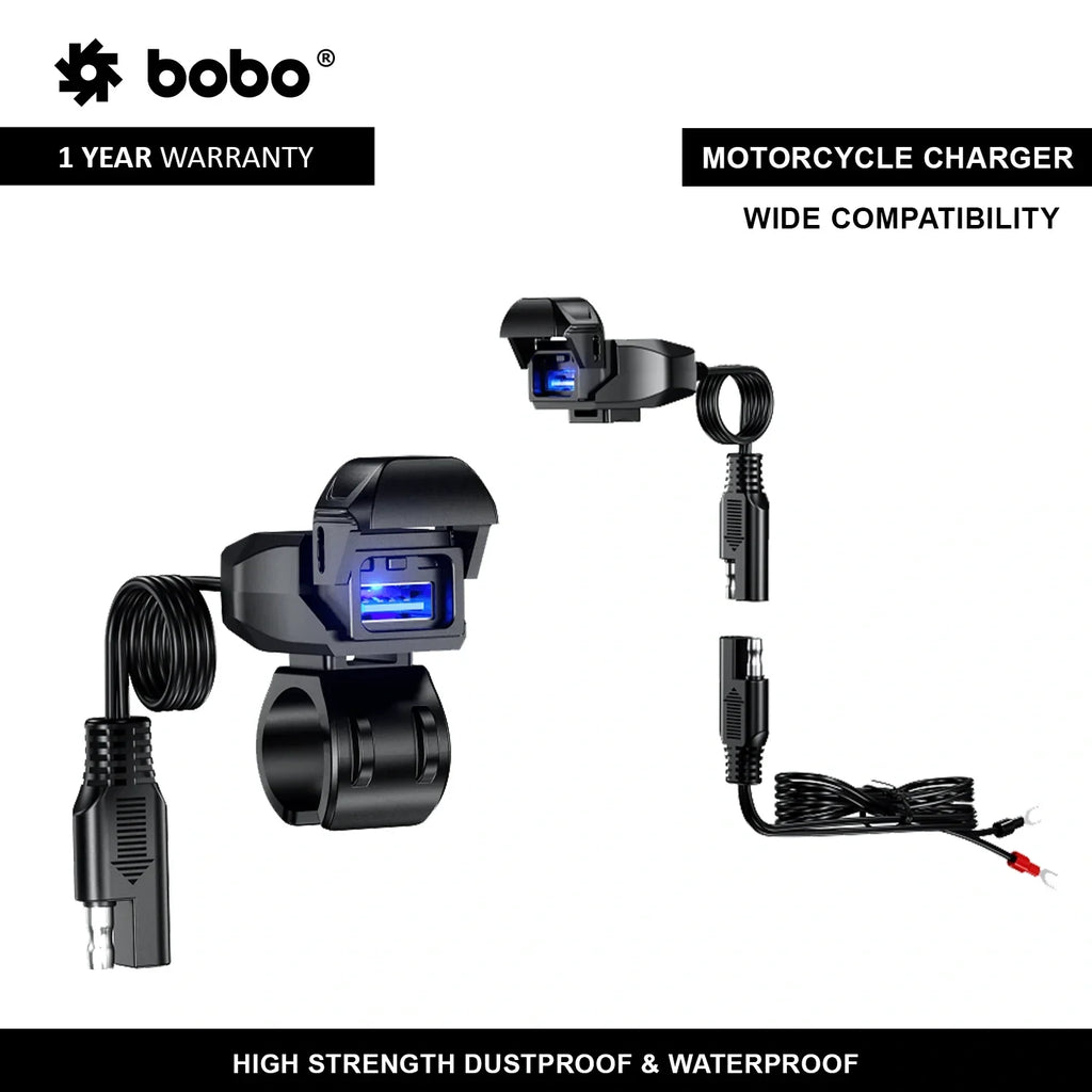 BOBO CG1 Motorcycle Charger Port - View 5