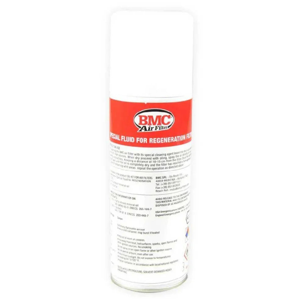 BMC Air Filter Regeneration Fluid Aerosol WAFLU200 High Performance Filter Oil Spray