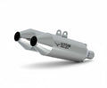 Barrel Atom 2.0 Mirror Polish Slip-On Exhaust for Royal Enfield Interceptor 650 / Continental GT 650 | 304 Stainless Steel