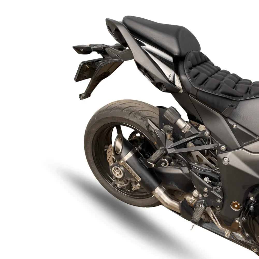 Barrel Outlaw V2 Slip-On Exhaust for Kawasaki Ninja 1000 | 304 Stainless Steel Performance Exhaust - View 2