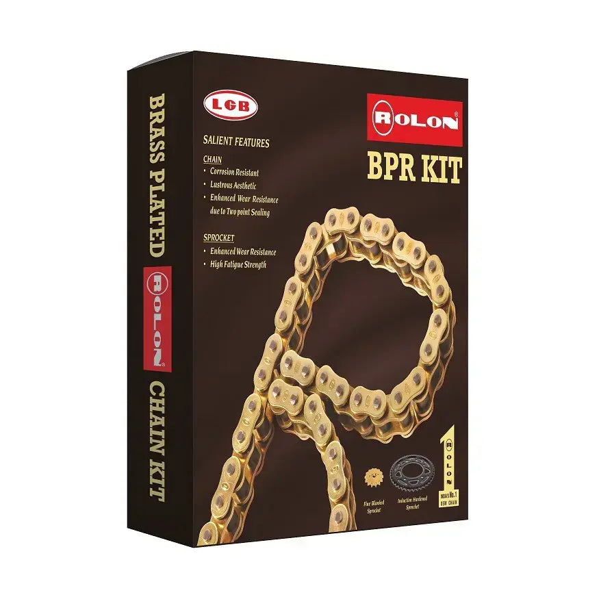 Brass Chain And Sprocket Kit For R15 V3 - Kit Narc F326