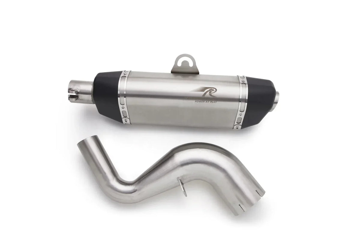 Red Rooster Galactic Exhaust for KTM Adventure 390 | Performance Exhaust Upgrade - View 3