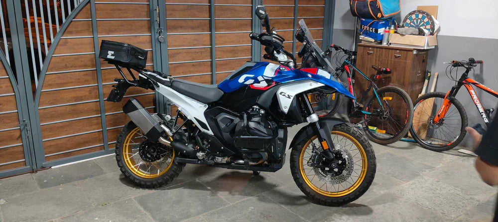 Barrel Storm Slip-On Exhaust for BMW R1300 GS (2025) | 304 Stainless Steel Performance Exhaust with Removable DB Killer